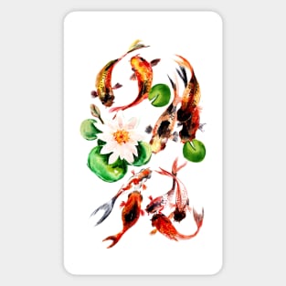 koi Feng Shui Sticker